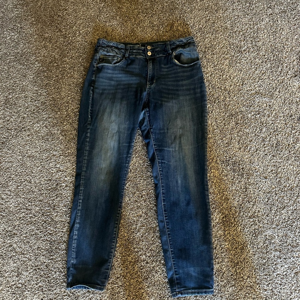 KanCan Women's Skinny Jeans - Dark Blue